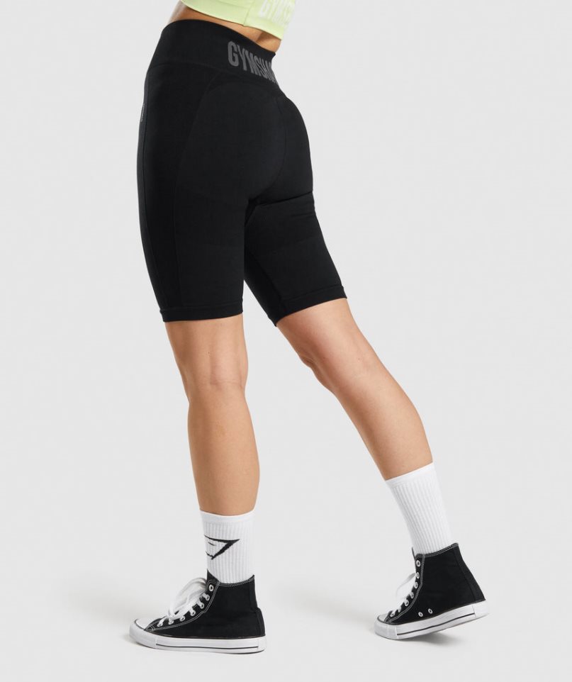 Women's Gymshark Flex Cycling Shorts Black | CA 6D0571